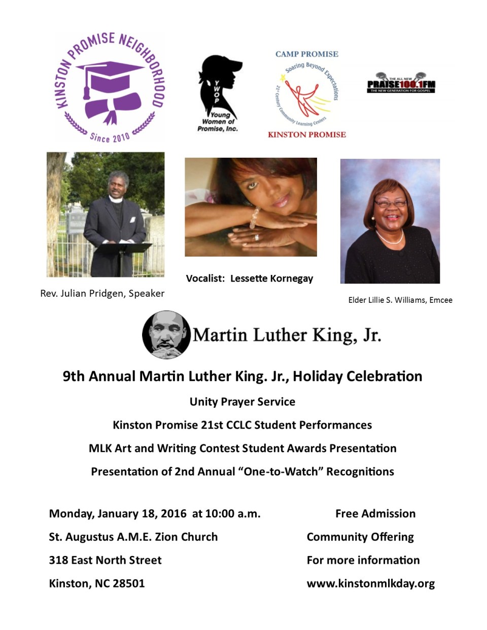 2016 MLK Day Flyer